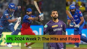 IPL 2024: RCB, KKR Shine while RR Falter - Hits and Flops from Week 7 of Indian Premier League
