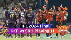 KKR vs SRH IPL 2024 Final Playing 11: Kolkata Knight Riders vs Sunrisers Hyderabad Team News, Predicted Lineup