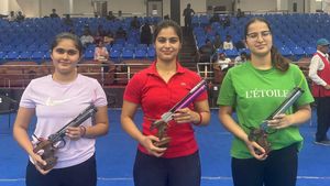 Manu Bhaker Dominates First Olympic Selection Trials for Rifle/Pistol