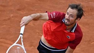 Medvedev's Italian Open title defence ended by Paul in Rome