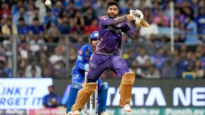 Most Sixes by a Team in IPL 2024: KKR Cross Century of Maximums in Victory Over MI on May 3
