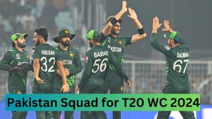 Pakistan T20 World Cup 2024 Squad: Babar Azam to Lead, Haris Rauf Included as PCB name 15-member Squad
