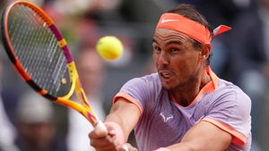 Rafael Nadal returns to Roland Garros to practice amid doubts over his fitness and form