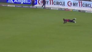 RCB vs RR: Watch - Rovman Powell's superhuman diving catch to dismiss Faf du Plessis stuns cricket world