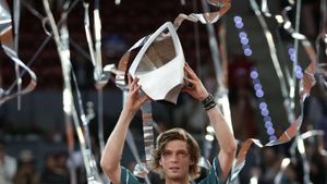 Rublev claws back to down Auger-Aliassime in Madrid Open final