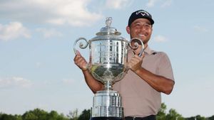 PGA Championship: Schauffele makes history with first major win