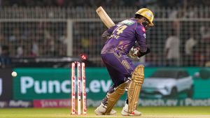 KKR vs MI IPL 2024: Sunil Narine Registers Unwanted Record After Being Bamboozled by Jasprit Bumrah
