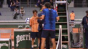 A French Open player was fined $25K for accidentally hitting a fan with a ball after a point