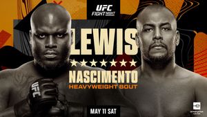 UFC St Louis 2024: Lewis vs. Nascimento Fight Card, Date, Time in India, Telecast & Live Streaming Info