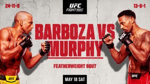 UFC Vegas 92: Barboza vs. Murphy Fight Card, Date, Start Time in India, Telecast & Live Streaming Info