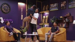 IPL 2024: KKR Star Venkatesh Iyer attempts Choke Slam, Imitates WWE star Roman Reigns