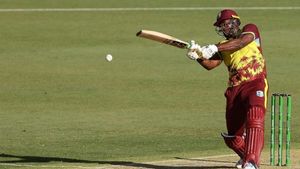 West Indies make winning start at T20 World Cup after Papua New Guinea scare