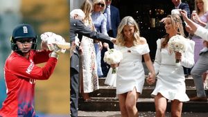 England Cricketer Danielle Wyatt Marries Lesbian Partner Georgie Hodge in Romantic Ceremony
