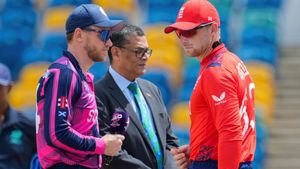ENG vs SCO, T20 World Cup 2024: Rain Plays Spoilsport as England Share Points to Begin Their Title Defense