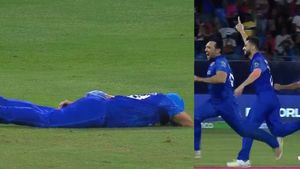 AFG vs BAN: 'Greatest Actor, Give him a Red Card' - Twitter Reacts Hilariously as Gulbadin Naib goes down with Cramp from Nowhere and then gets a Miraculuous Recovery