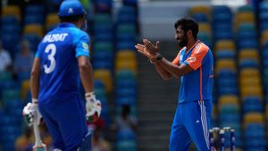 India vs Afghanistan, T20 World Cup 2024: Men In Blue Start Super 8 Campaign With Commanding Win in Barbados