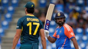 T20 World Cup 2024: Rohit Sharma slams his fastest T20I half-century, notches up joint third-fastest fifty for India