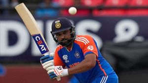 Rohit Sharma joins Elite Club as India captain during T20 World Cup Semifinal
