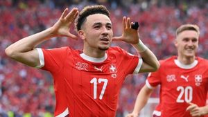 Switzerland 2-0 Italy: Vargas scores stunner as holders crash out of Euro 2024
