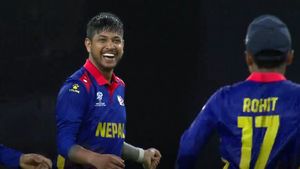 T20 World Cup 2024: Sandeep Lamicchane Becomes Second Fastest to 100 Wickets as Nepal Bowl Out Bangladesh For 106