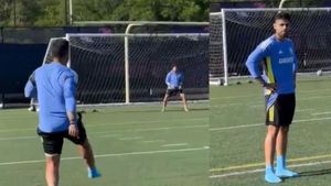 IND vs PAK: Suryakumar Yadav scores a brilliant Goal in India practice - Watch