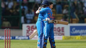 Ton-up Smriti Mandhana, spinners hand India massive 143-run win over South Africa in 1st ODI