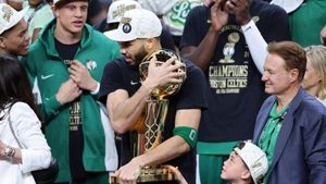 Celtics' NBA title win will be remembered for the rest of my life, says Tatum