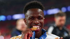 Vinicius Junior named Player of the Season as Real Madrid sweep Champions League awards