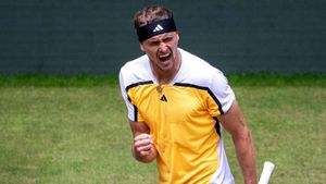 Zverev survives early scare to pass Fils into Halle Open semi-finals
