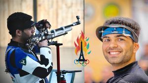 When will Arjun Babuta play his Men's Individual 10m Air Rifle Gold Medal Match? What is the Format of the Medal Round?