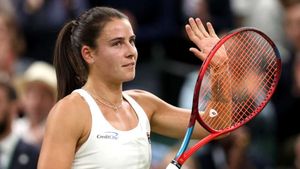 Wimbledon: Coco Gauff crashes out in last 16 as Emma Navarro wins all-American tussle