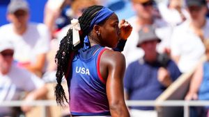 Paris 2024: Coco Gauff spats with umpire as Olympics singles hopes end in tears