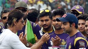 WATCH: How Shah Rukh Khan reacted after meeting his 'revered knight' and new India head coach Gautam Gambhir