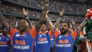 Virat Kohli, Hardik Pandya and entire Team India sing 'Vande Mataram' as Wankhede Erupts - Watch
