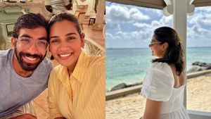 Sanjana Ganesan Shares Heartwarming Moments of Jasprit Bumrah's Family Time Amid T20 Victory