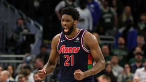 Joel Embiid relishing 'fantastic' Philadelphia trio with Paul George and Tyrese Maxey in quest for NBA success