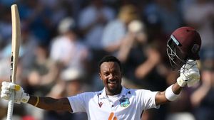 West Indies frustrate England as Kavem Hodge leads fightback