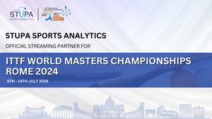 ITTF World Masters Table Tennis Championships Rome 2024: Stupa Sports Analytics Roped In As Streaming Partners