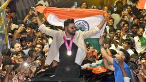 Watch: Mohammed Siraj recieves Hero Welcome in Hometown Hyderabad after T20 World Cup 2024 Triumph