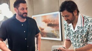 Viral Video: Salman Khan Attends MS Dhoni's 43rd Birthday Celebration