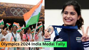 Olympics 2024 India Medal Tally: India Medals on July 30; Manu Bhaker creates History, India get another Shooting medal