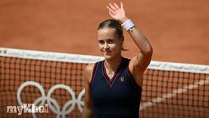 Schmiedlova Stuns Krejcikova To Secure Olympic Semi-Finals Spot