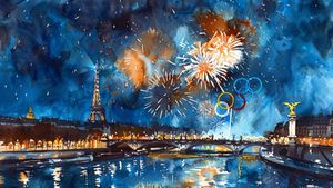 Paris Olympics 2024 Opening Ceremony Moments in Figures
