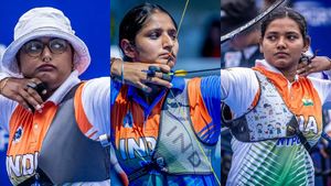 Paris Olympics: Ankita Bhakat Finishes 11th in Women's Archery Ranking Round, Deepika Kumari Struggles to 23rd Spot, India Take 4th Place in Team Ranking