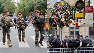 Bon Jour, Merci, says Paris before Olympics 2024 Opening Ceremony