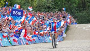 Paris 2024 Olympics: France's Ferrand-Prévot Wins Women's Mountain Bike Race