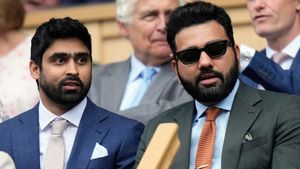 Wimbledon 2024: Rohit Sharma Among Centre Court Guests For Alcaraz vs Medvedev Semi-Final Clash