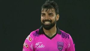 Shadab Khan takes Hat-trick in LPL after going wicketless in T20 World Cup for Pakistan