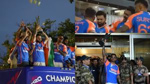 Team India Victory Parade: Top 5 Highlights of The Day From Amazing Celebration in Mumbai