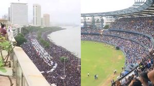 Mumbai Turned Into A City of Celebration as Team India Reach City for Victory Parade of T20 World Cup